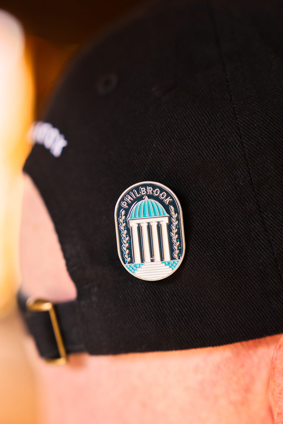 Philbrook Tempietto Enamel Pin