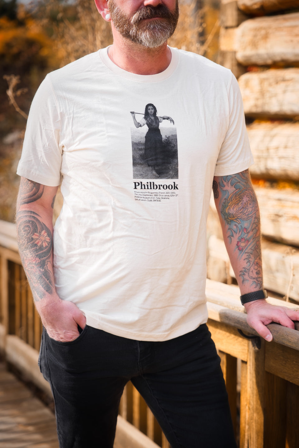 Shepherdess Artwork Print T-Shirt