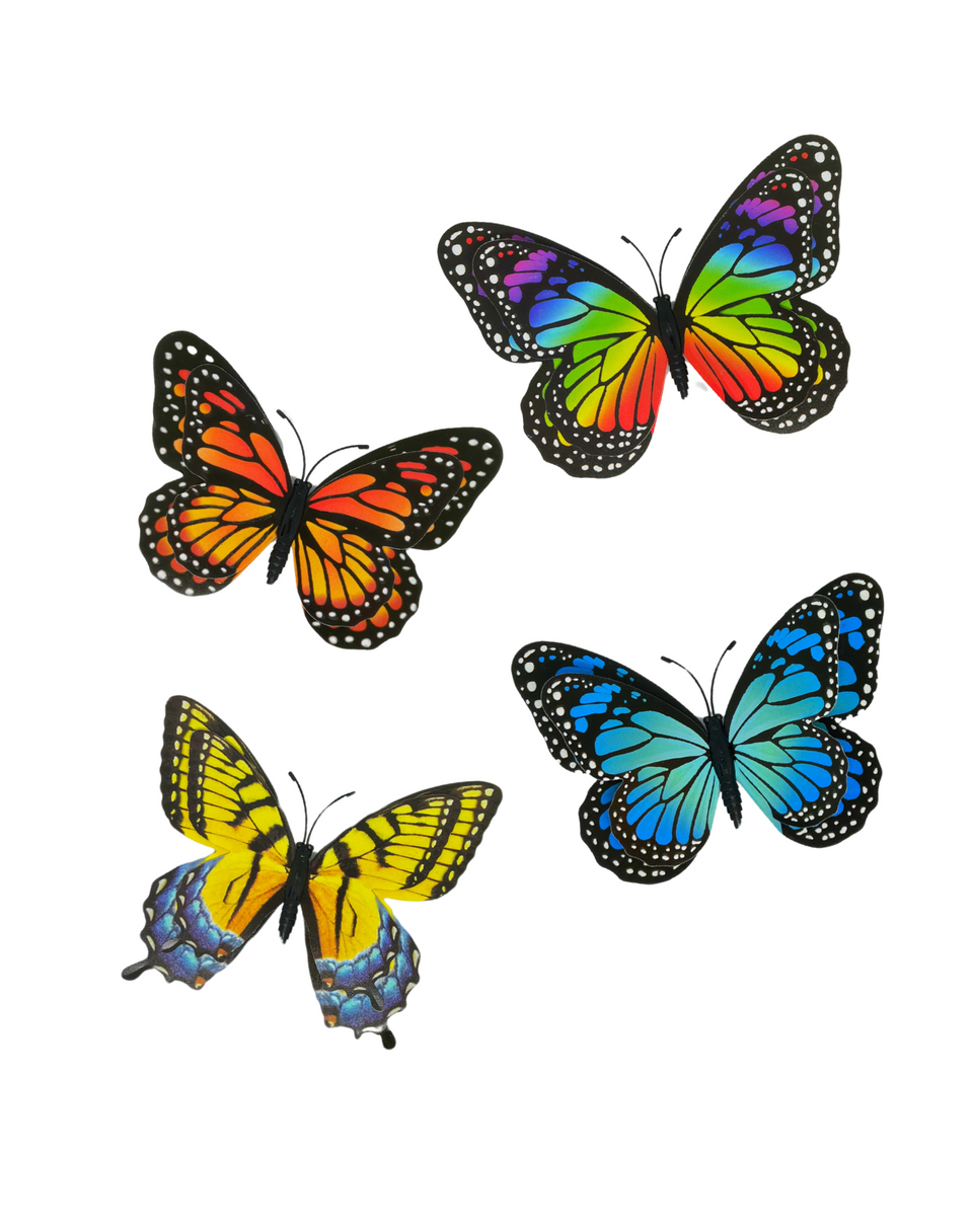 3-D Butterfly Magnets