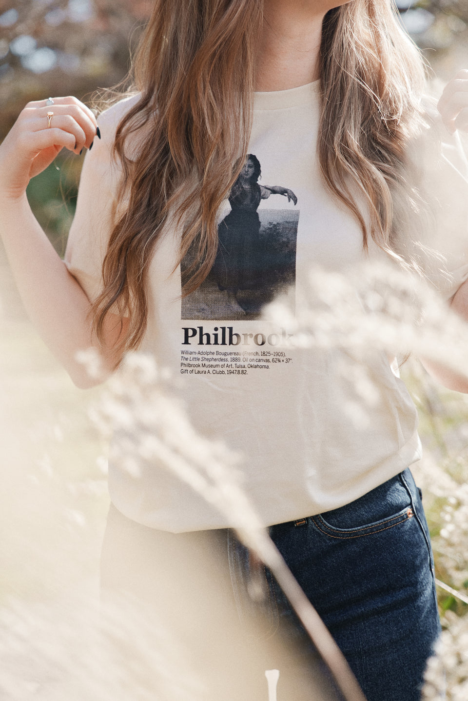 Shepherdess Artwork Print T-Shirt