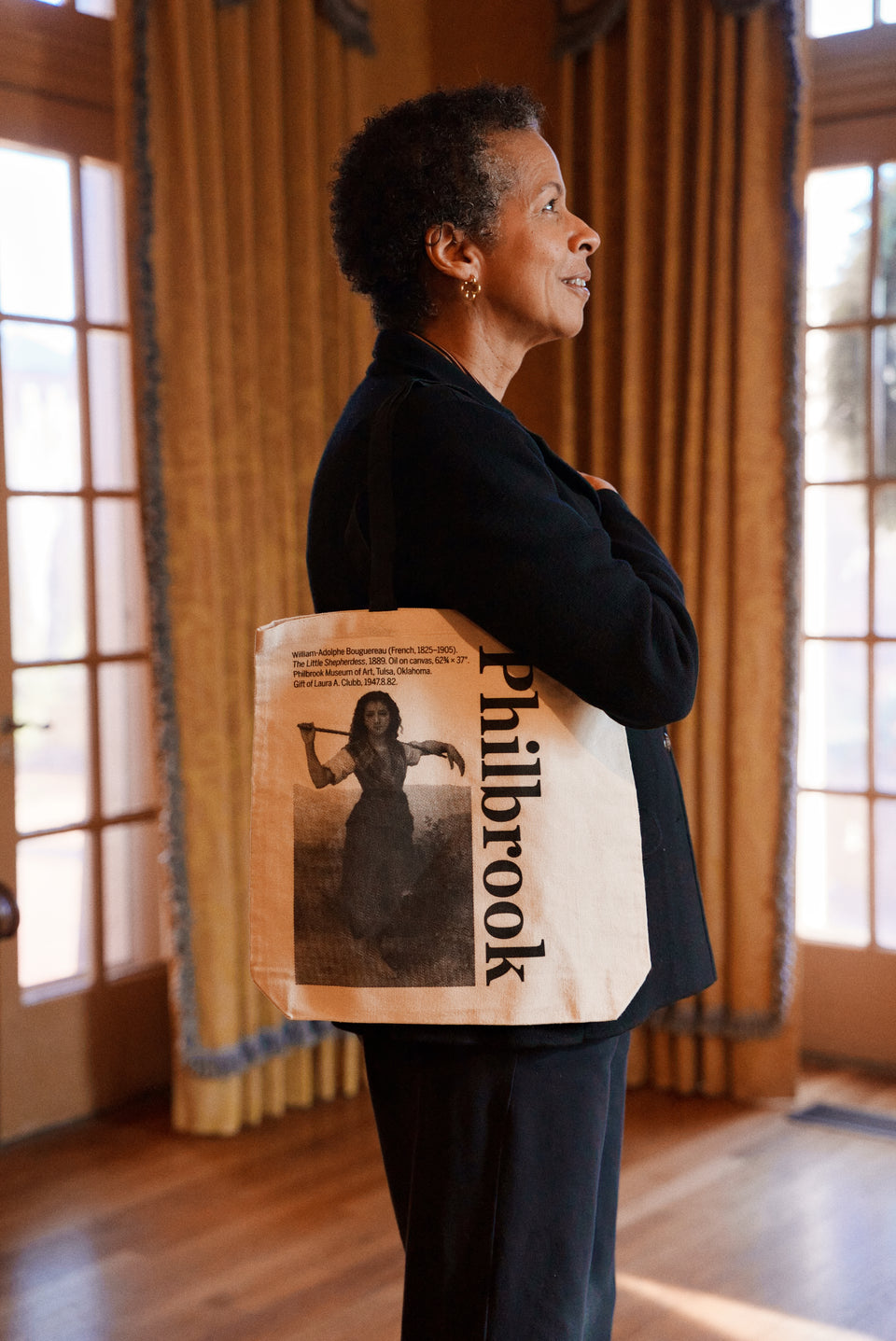 Shepherdess Canvas Tote Bag