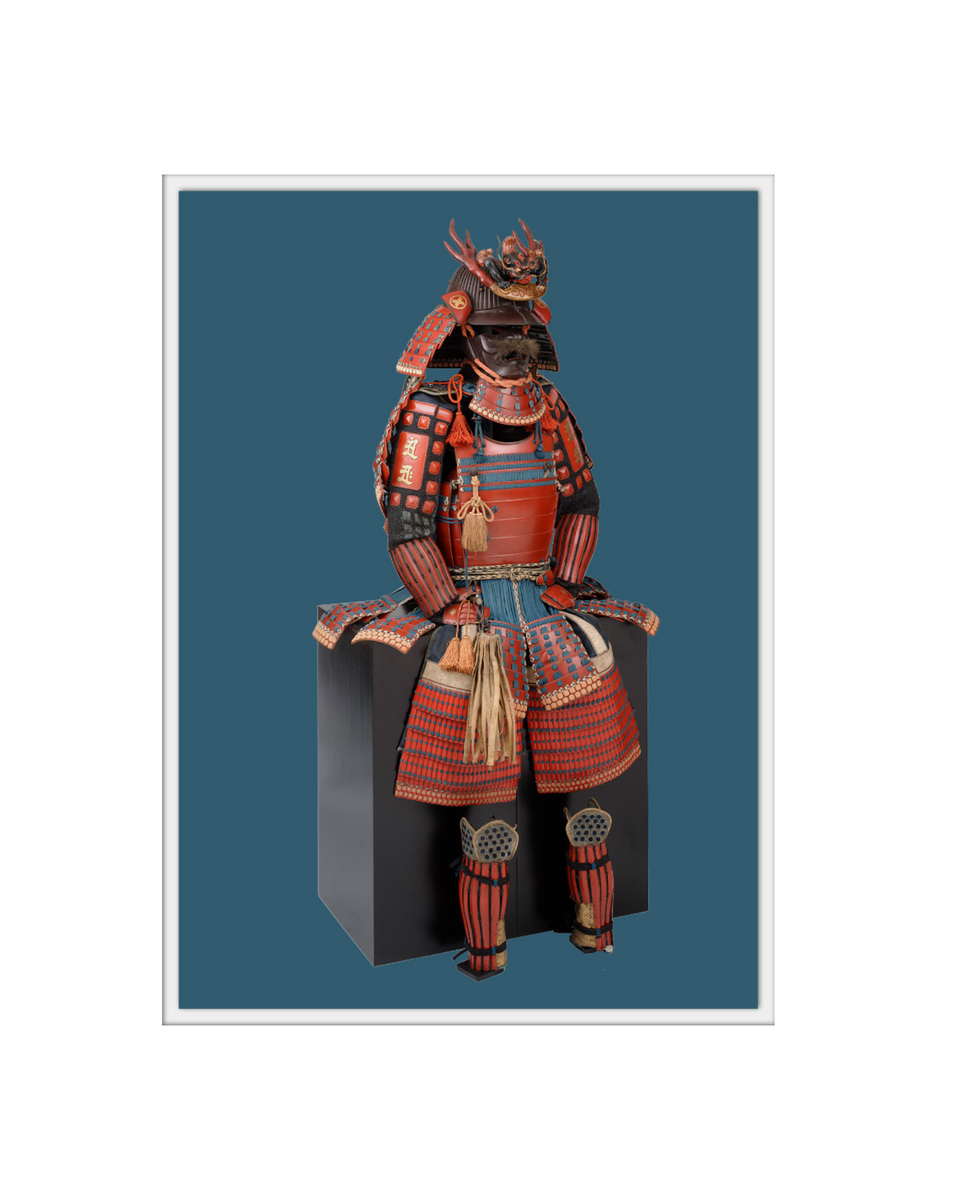 Samurai Yokohagidö tösei gusoku armor Postcard