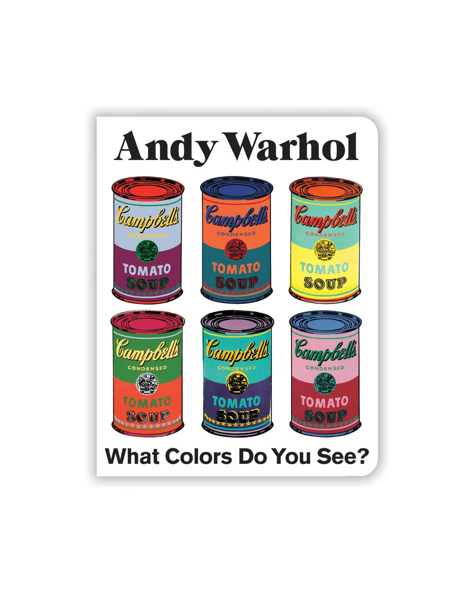 What Colors Do You See? Andy Warhol Board Book