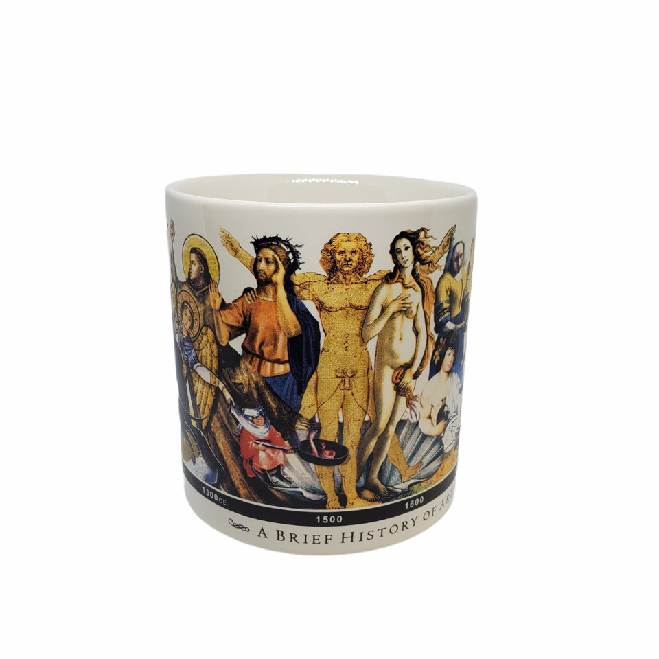 A Brief History of Art Mug