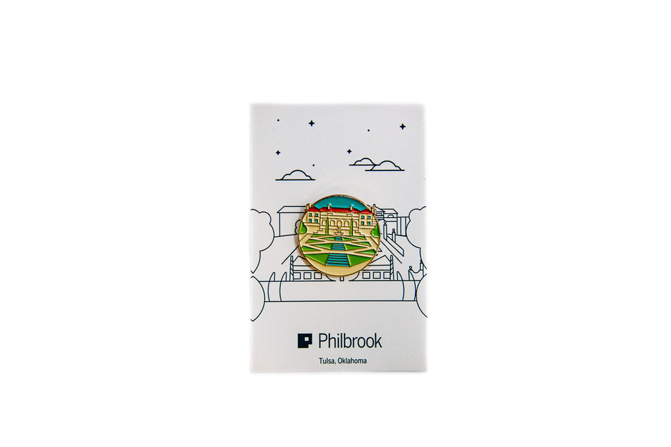 Philbrook Villa Enamel Pin