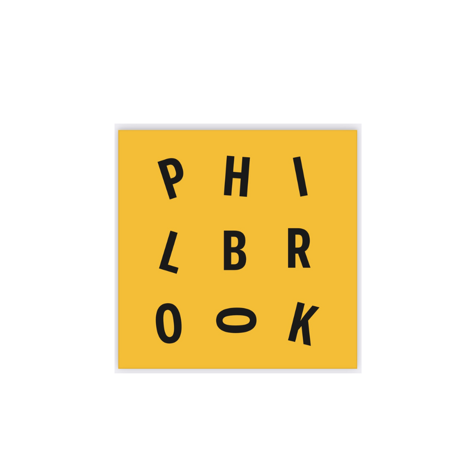 Philbrook Vinyl Sticker