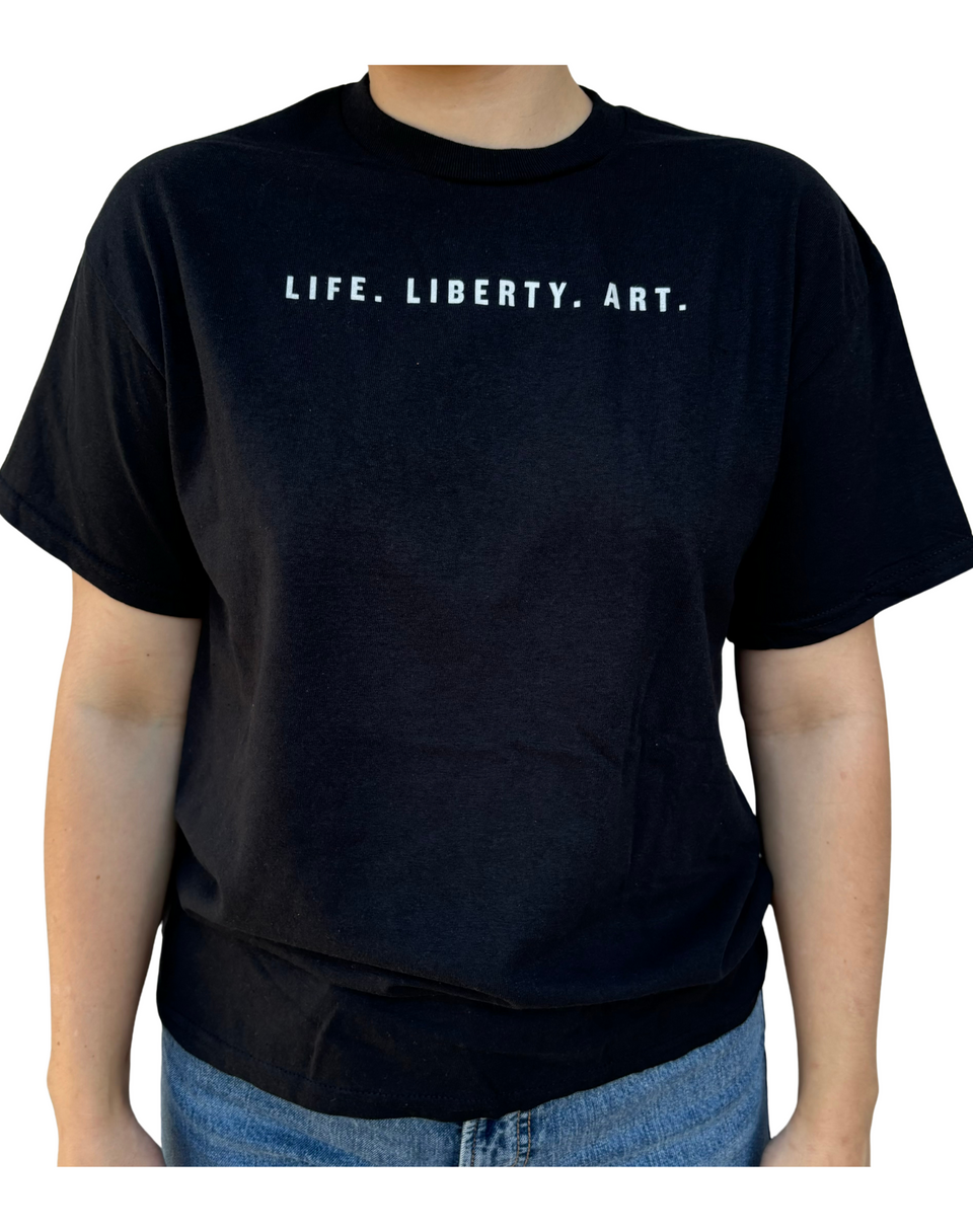 Life Liberty Art Exhibition Shirt