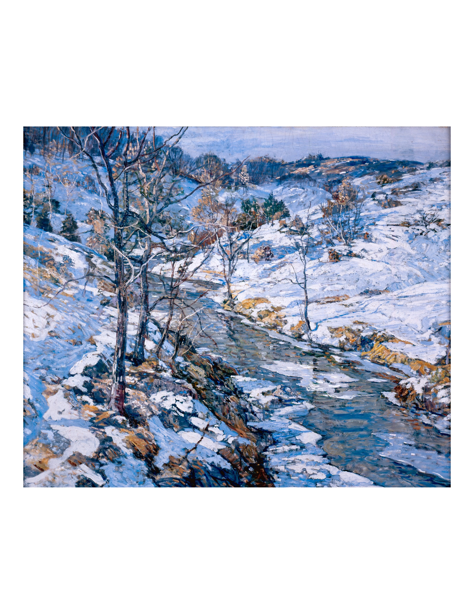The Hill Stream by Walter Elmer Schofield Print