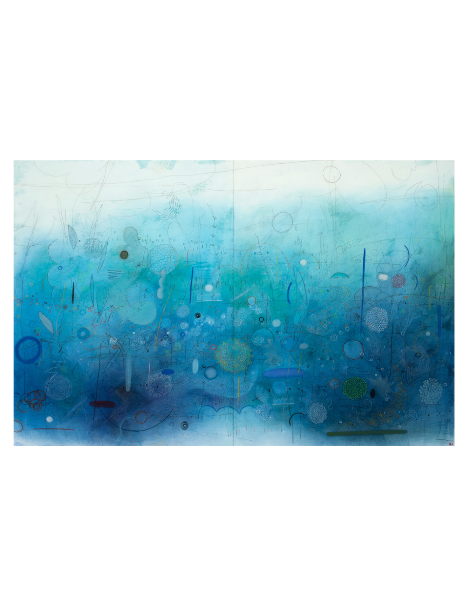 Cambrian Nursery by Emmi Whitehorse Print