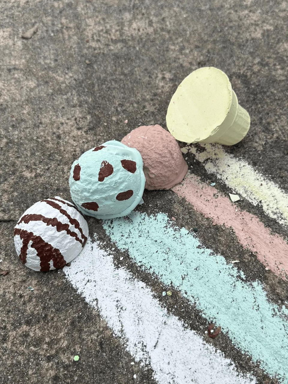 4-pc. Ice Cream Sidewalk Chalk