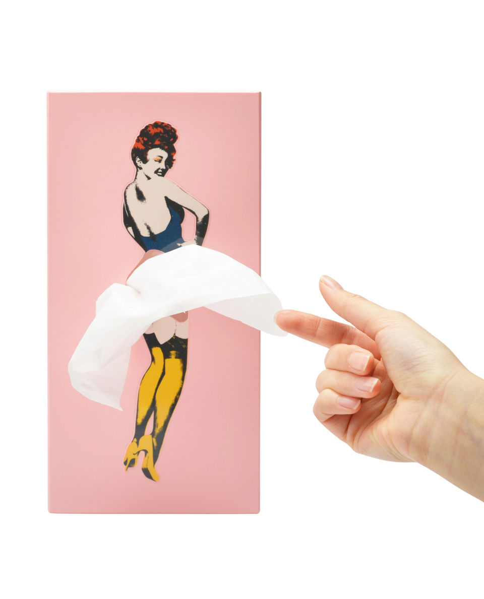 Flying Skirt Tissue Box