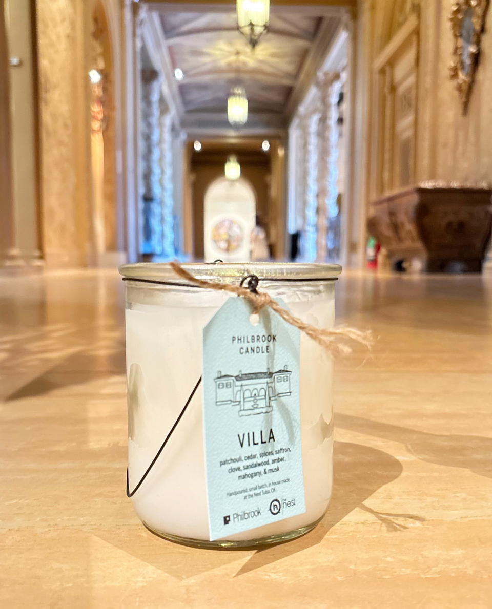 Philbrook Villa Candle