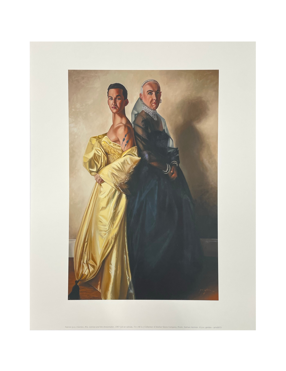 Mrs. Lennox and the Dressmaker by Patrick Gordon Print