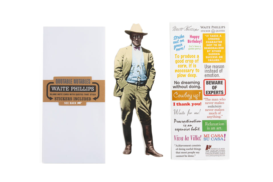 Waite Phillips Note Card
