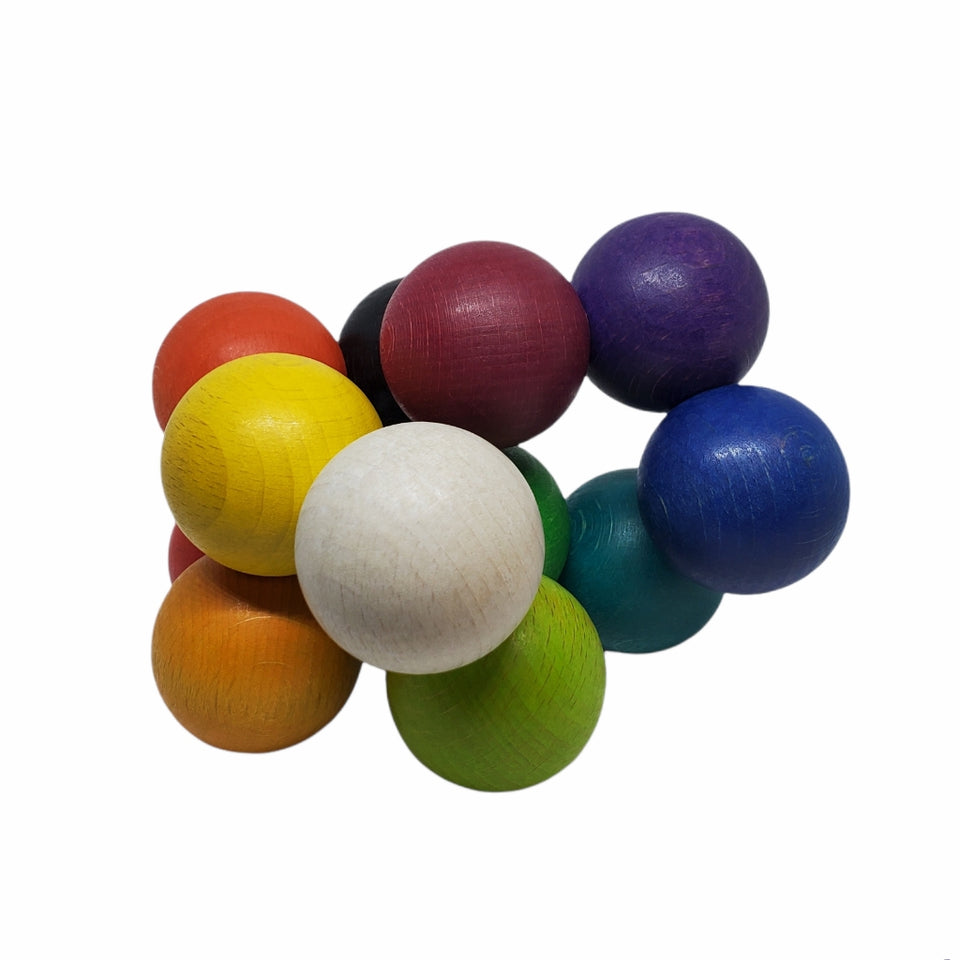 Wooden Art Ball Color Spectrum