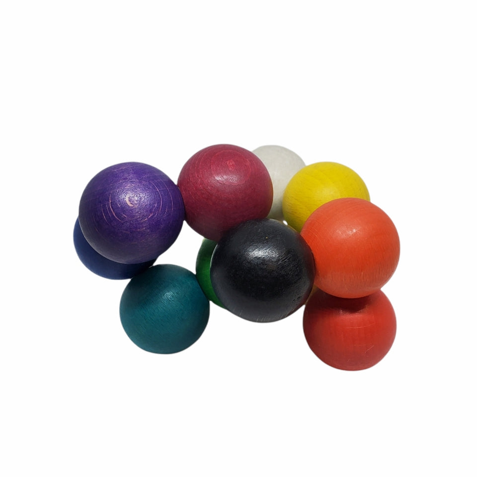 Wooden Art Ball Color Spectrum