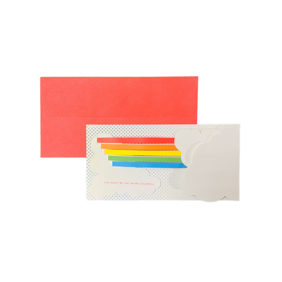 Rainbow Cloud Pop-Up Card