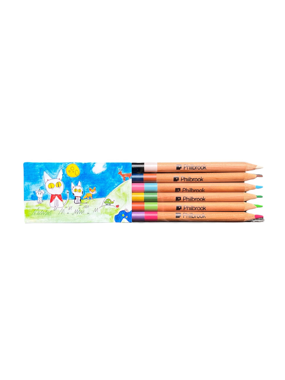 Philbrook 6-pc. Dual Sided Color Pencil Set