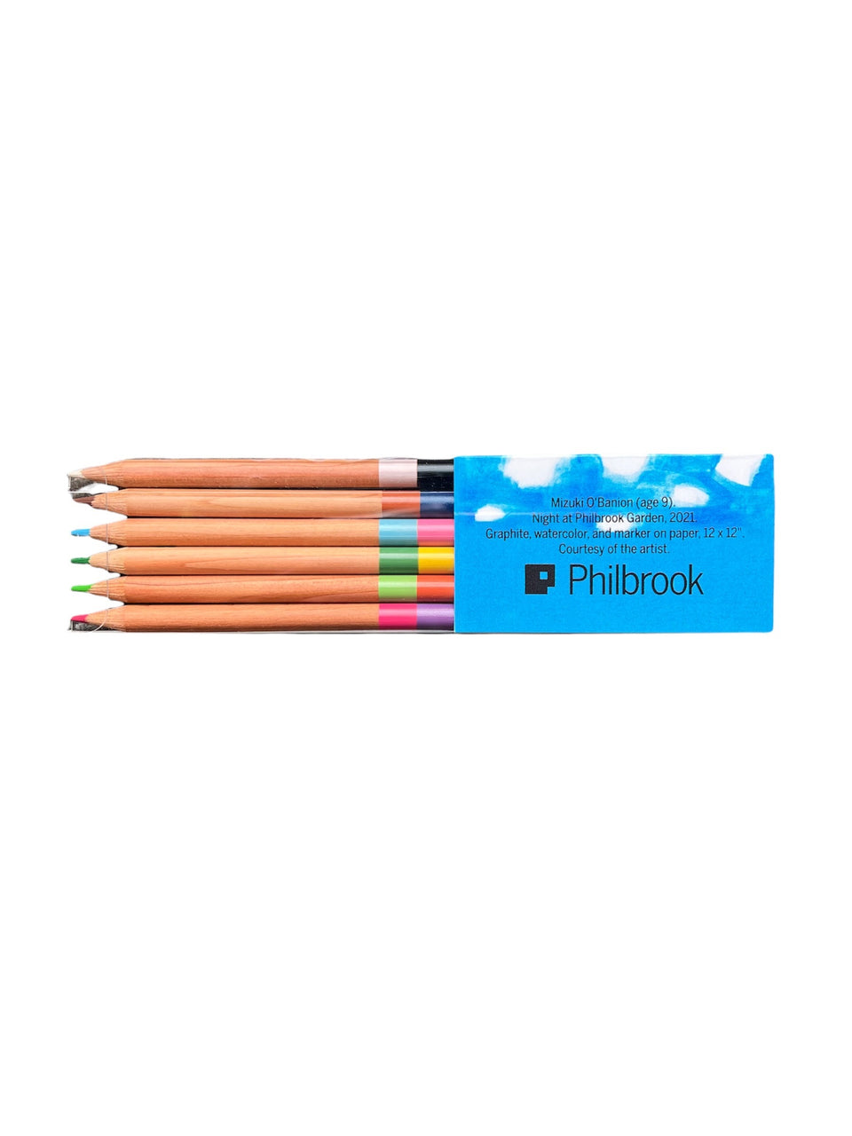 Philbrook 6-pc. Dual Sided Color Pencil Set