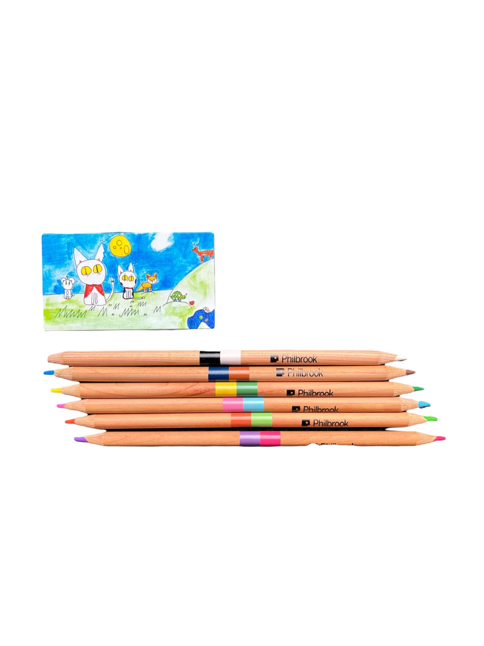 Philbrook 6-pc. Dual Sided Color Pencil Set