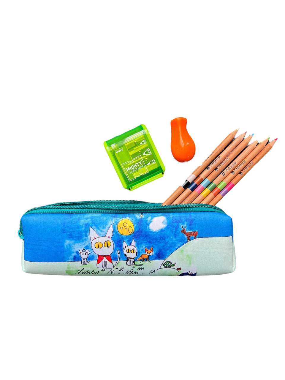 Philbrook Garden Neoprene Pencil Pouch